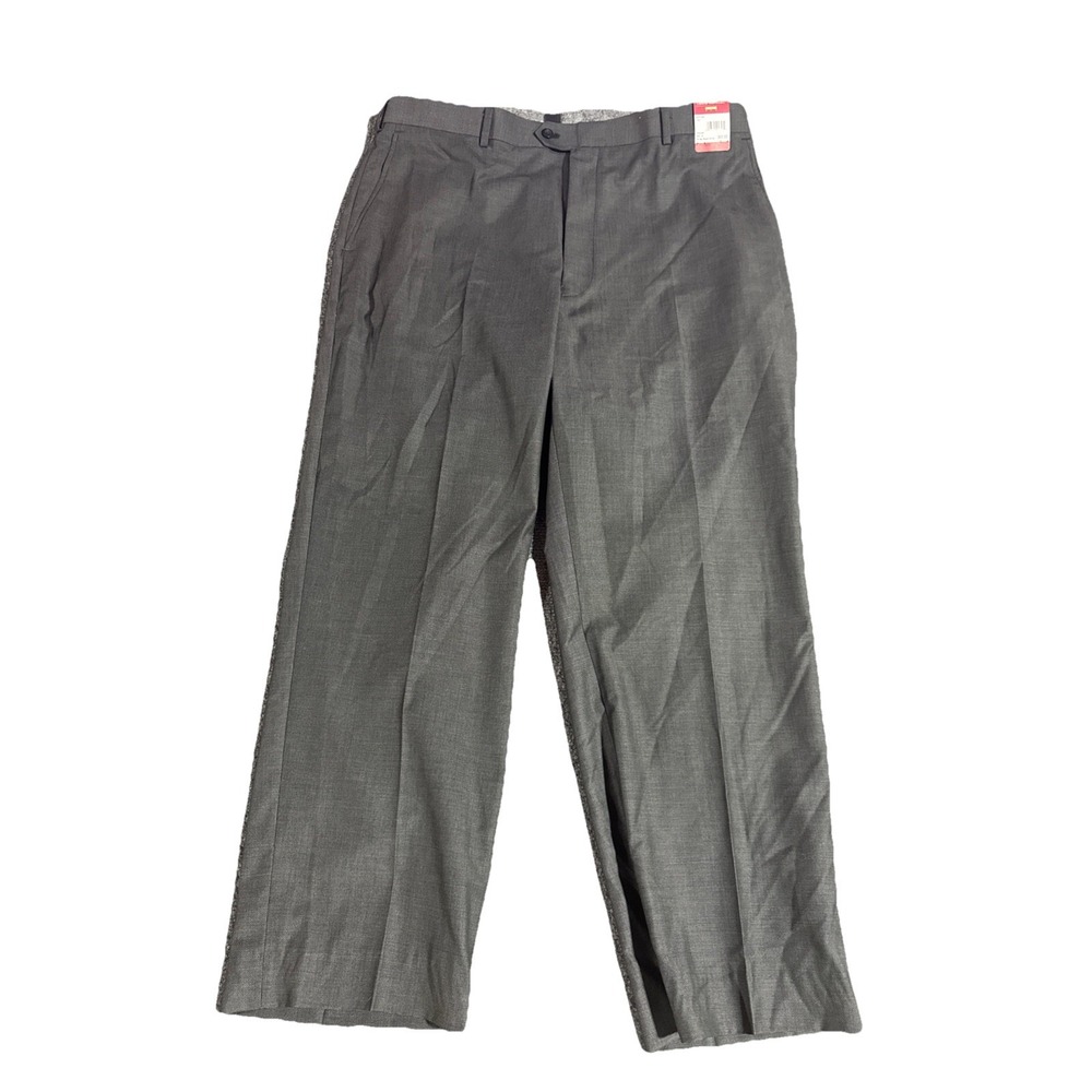 Louis Raphael Charcoal Pants Mens 40x30 Gray New